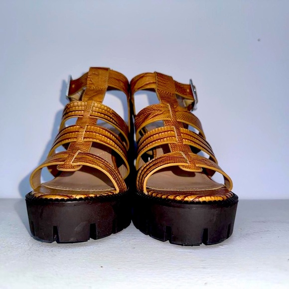Charles David Chunky Y2K Heel Sandals (6M) - Picture 6 of 8